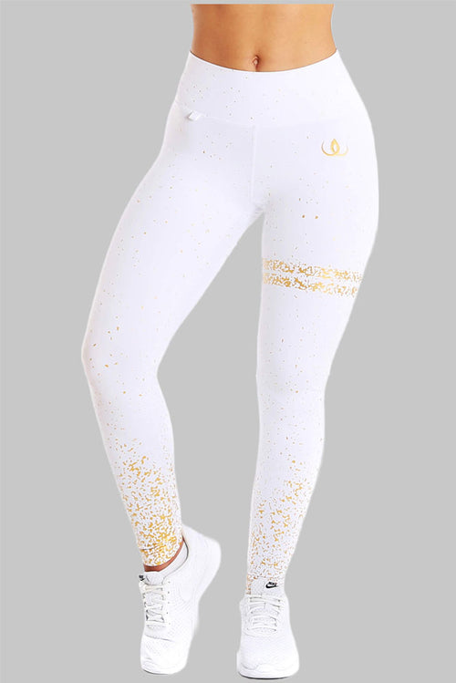 Iconic Weiße Leggings