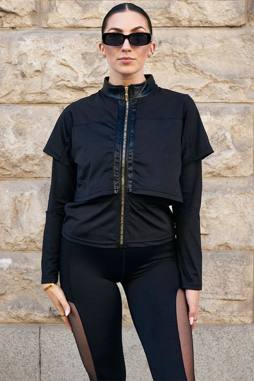 Edge Trainingsjacke Gold Zip